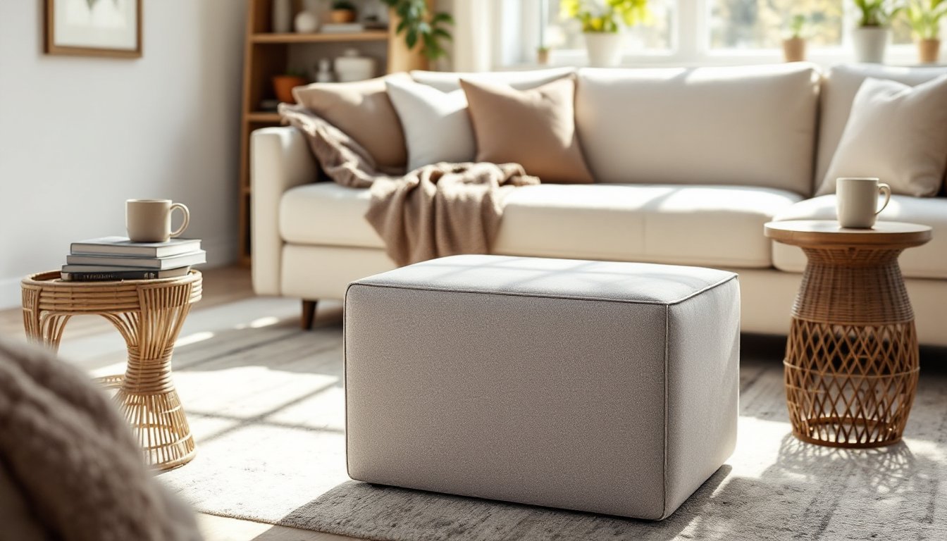 ottoman ideas for living room