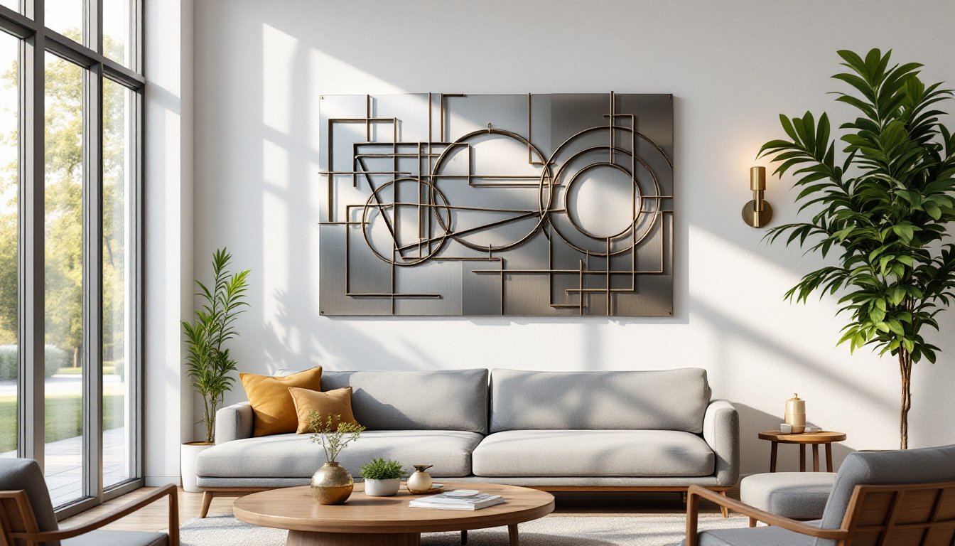 large metal wall decor for living room