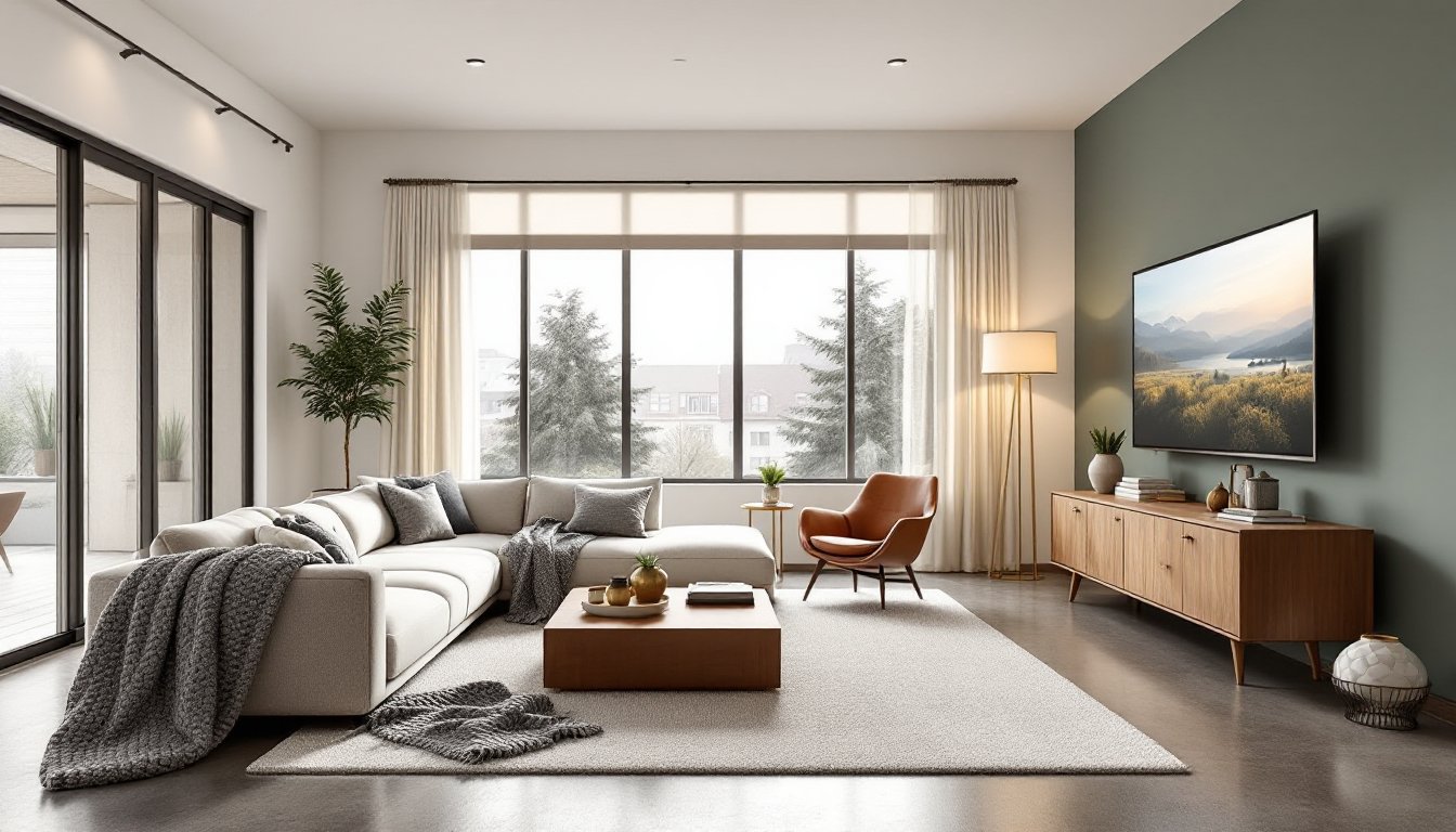 large modern living room