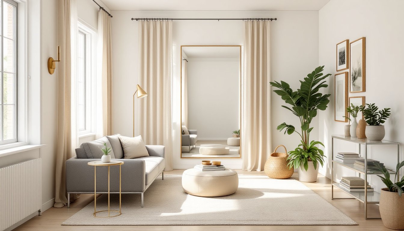 how to make a small living room look bigger